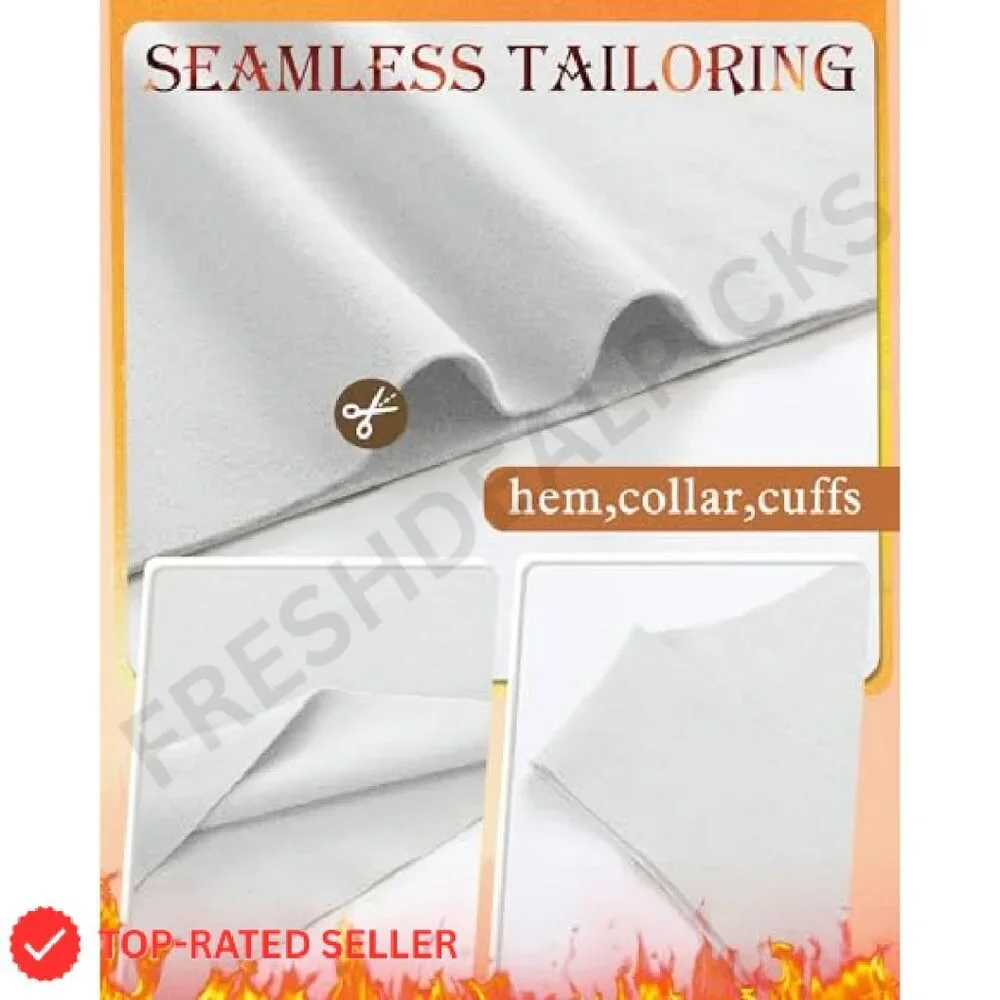 Fleece Thermal Tank Tops 3 Pack Frayed Edge Base Layer Minimal Chic